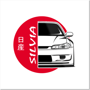 Nissasn Silvia S15, JDM Car Posters and Art